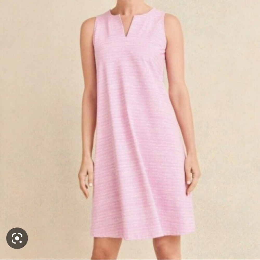 Pink Sleeveless Women's Dress
